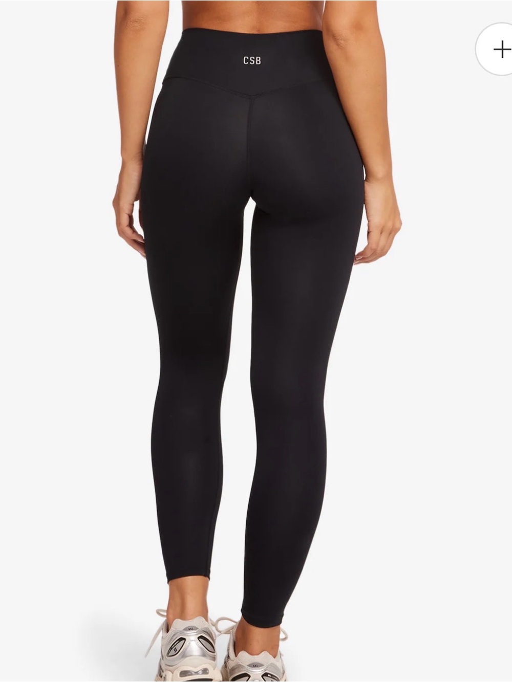 NWT Crop Shop Boutique CSB Serenity Leggings in Black Size Small - Picture 3 of 9